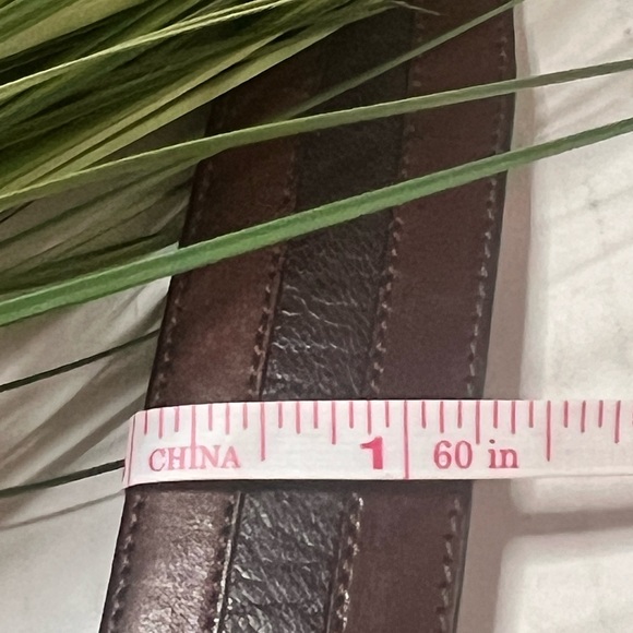 Mezlan Belt Made in Spain Leather Size 38 - Picture 7 of 16